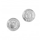 Монета на удачу "Год Тигра"  из серебра 925 пробы