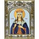 Икона Ирина Великомученица  в серебряном окладе