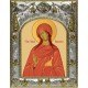 Икона Мария Магдалина в серебряном окладе