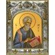 Икона Матфей, Апостол в серебряном окладе