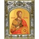 Икона Никита  Великомученик в серебряном окладе