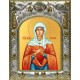 Икона  Татиана  (Татьяна) мученица в серебряном окладе