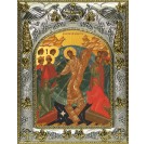 Икона освященная "Воскресение Христово", 14x18 см