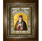 Икона освященная "Матфей (Матвей) Печерский, преподобный", в киоте 20x24 см