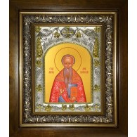 Икона освященная "Мирон Кизический, пресвитер, священномученик", в киоте 20x24 см фото