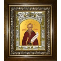 Икона освященная "Григорий Синаит, преподобный", в киоте 20x24 см фото