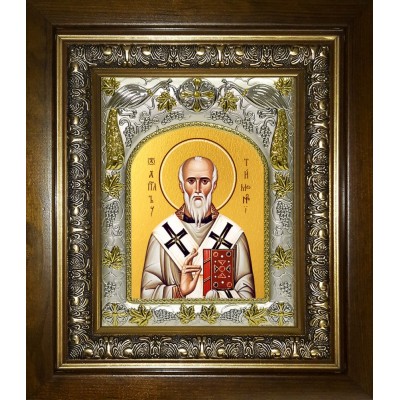 Икона освященная "Тимон Бострийский, апостол", в киоте 20x24 см фото