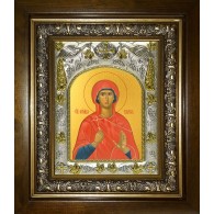 Икона освященная "Раиса Александрийская", в киоте 20x24 см фото