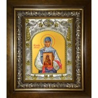 Икона освященная "Мария Дивеевская (Федина) блаженная", в киоте 20x24 см фото