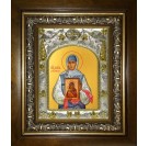 Икона освященная "Мария Дивеевская (Федина) блаженная", в киоте 20x24 см