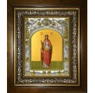 Икона освященная "Лукия Сиракузская, мученица ", в киоте 20x24 см