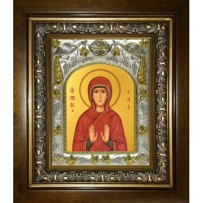 Икона освященная "Лия праведная, праматерь", в киоте 20x24 см фото