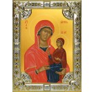 Икона освященная "Анна, мать Пресвятой Богородицы, праведная",  18x24 см, со стразами