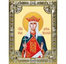 Икона освященная "Александра Римская мученица", 18x24 см, со стразами