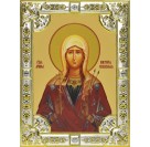 Икона освященная "Виктория Кордубская", 18x24 см, со стразами