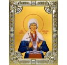 Икона освященная "Злата Могленская",  18x24 см, со стразами