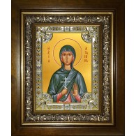 Икона освященная "Антонина Никейская мученица", в киоте 24x30 см фото