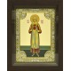 Икона освященная "Аполлинария Тупицына мученица",в киоте 24x30 см