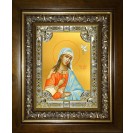 Икона освященная "Ирина великомученица", в киоте 24x30 см
