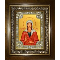 Икона освященная "Лариса", в киоте 24x30 см фото