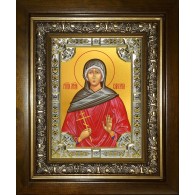 Икона освященная "Валерия",в киоте 24x30 см фото