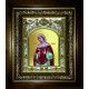 Икона освященная "Хиония Аквилейская", в киоте 20x24 см