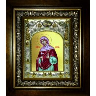 Икона освященная "Хиония Аквилейская", в киоте 20x24 см фото