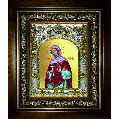 Икона освященная "Хиония Аквилейская", в киоте 20x24 см фото