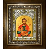 Икона освященная "Роман Святой", в киоте 20x24 см фото