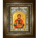 Икона освященная "Роман Святой", в киоте 20x24 см