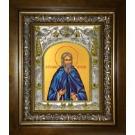 Икона освященная "Роман Киржачский", в киоте 20x24 см фото