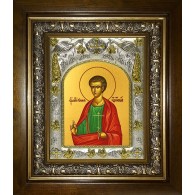 Икона освященная "Римма Новодунский, мученик", в киоте 20x24 см фото