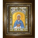 Икона освященная "Пелагия Дивеевская", в киоте 20x24 см