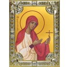 Икона освященная "Валентина Кесарийская мученица",  18x24 см, со стразами
