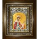 Икона освященная "Варвара великомученица",в киоте 20x24 см