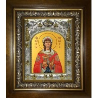 Икона освященная "Варвара великомученица", в киоте 20x24 см фото