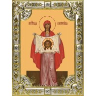 Икона освященная "Вероника праведная", 18x24 см, со стразами фото