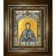 Икона освященная "Евгения Римская великомученица",в киоте 20x24 см