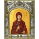 Икона освященная "Евдокия Илиопольская преподобномученица", 14x18 см