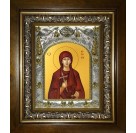 Икона освященная "Евдокия Илиопольская преподобномученица",в киоте 20x24 см