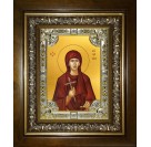 Икона освященная "Евдокия Илиопольская преподобномученица",в киоте 24x30 см