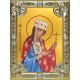Икона освященная "Екатерина великомученица", 18x24 см, со стразами