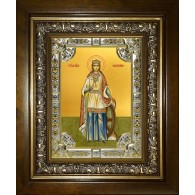 Икона освященная "Екатерина великомученица", в киоте 24x30 см фото