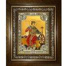 Икона освященная "Екатерина великомученица", в киоте 24x30 см