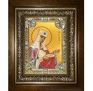 Икона освященная "Елена равноапостольная царица",в киоте 24x30 см