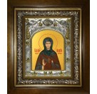 Икона освященная "Елизавета, Елисавета чудотворица, игумения Константинопольская преподобная", в киоте 20x24 см