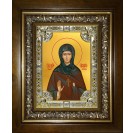 Икона освященная "Елизавета, Елисавета чудотворица, игумения Константинопольская преподобная", в киоте 24x30 см