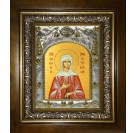 Икона освященная "Ксения Петербургская (Петербуржская) блаженная", в киоте 20x24 см