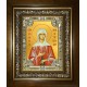 Икона освященная "Ксения Петербургская (Петербуржская) блаженная", в киоте 24x30 см