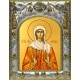 Икона освященная "Лариса Готфская мученица", 14x18 см